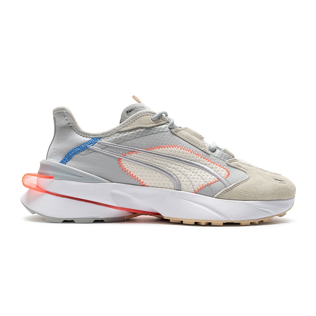 Puma Men PWRFRAME OP-1 Cyber (gray / high rise / vaporous gray / white)