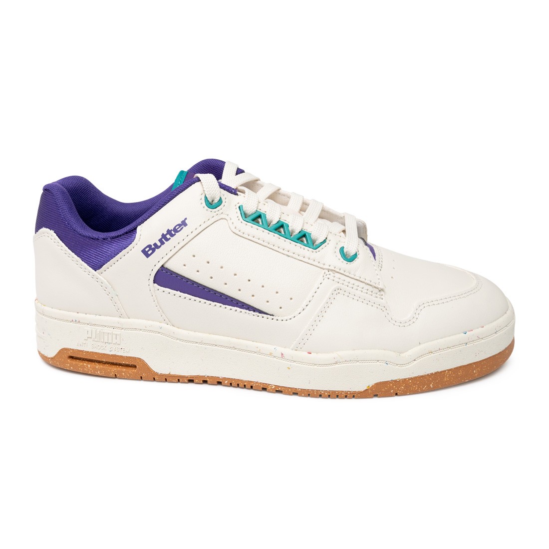 Puma x Butter Goods Men Slipstream Lo L (white / whisper white / prism violet / navigate)