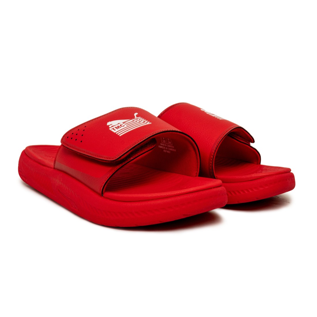 Puma x TMC Marathon Men Softride Slide (red / high risk red / white)
