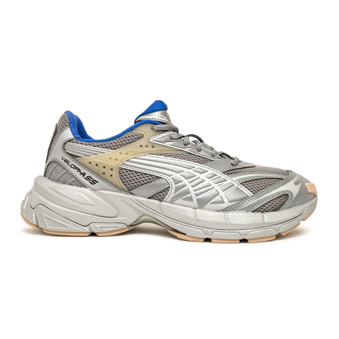 Puma Men Velophasis Bionic (gray / matte silver / royal sapphire)