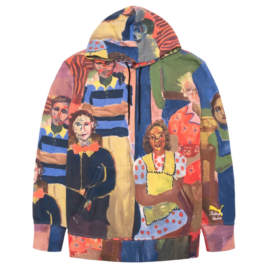 Puma x KidSuper Studios Men AOP Hoodie (white)
