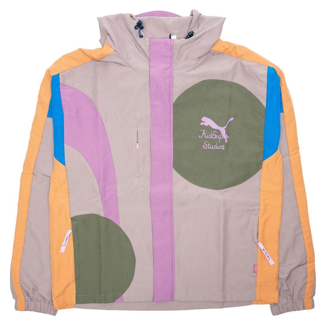 Puma x KidSuper Studios Men Lightweight Jacket (gray / storm front)
