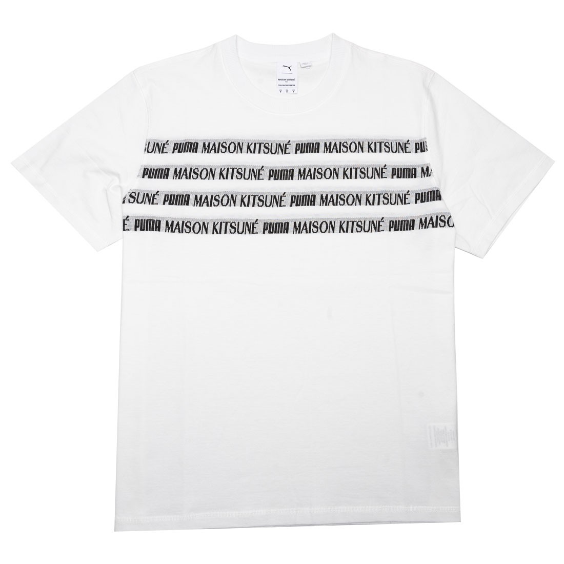 Puma x Maison Kitsune Men Engineered Tee (white)