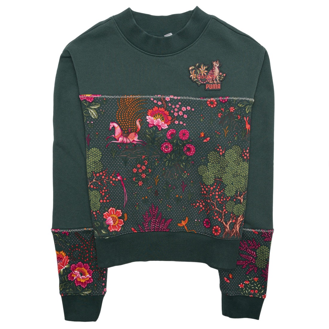 Puma x Liberty Women Crew (green / green gables)