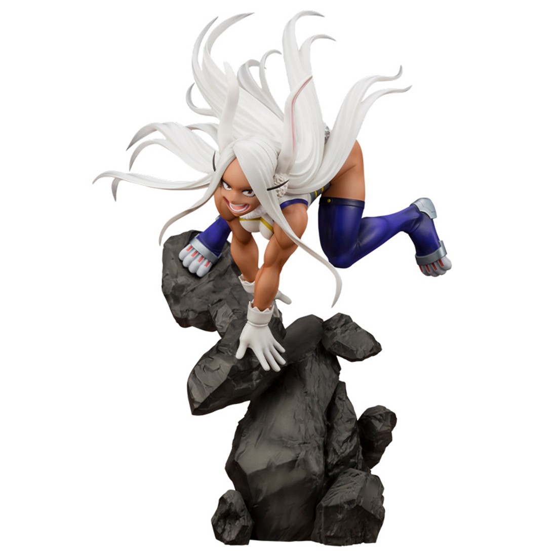Kotobukiya ARTFX J My Hero Academia Mirko Statue With Bonus Face Part (white)