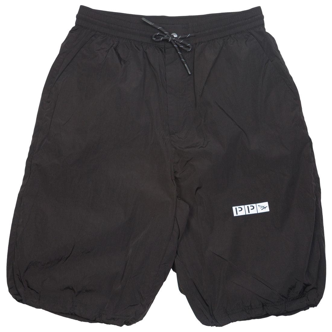Paper Planes Men Parachute Shorts (black)