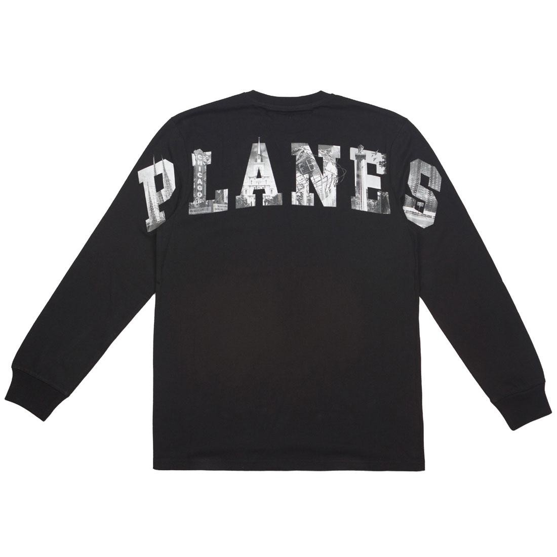 Paper Planes Men Home Long Sleeve Tee (black)