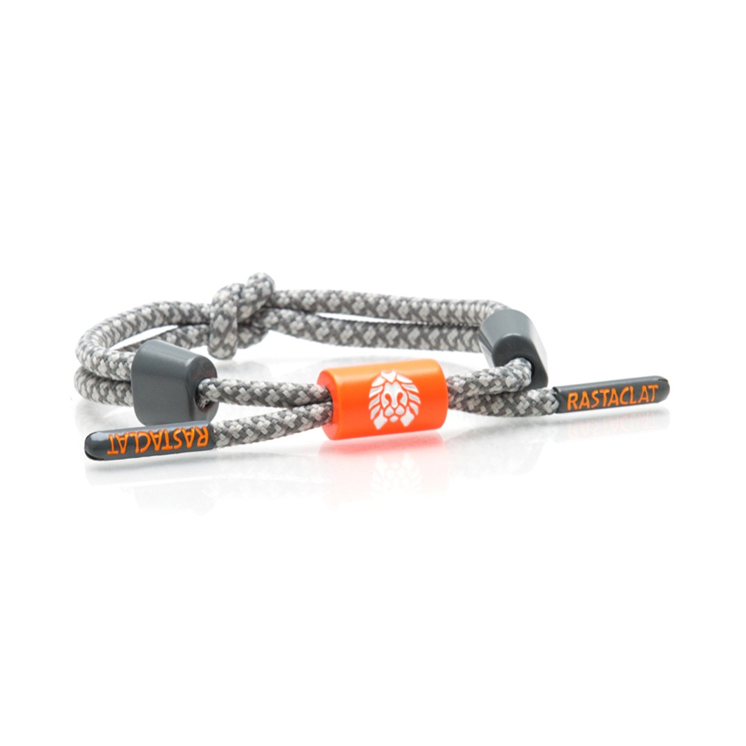 Rastaclat Mini 350 Bracelet (gray / orange)