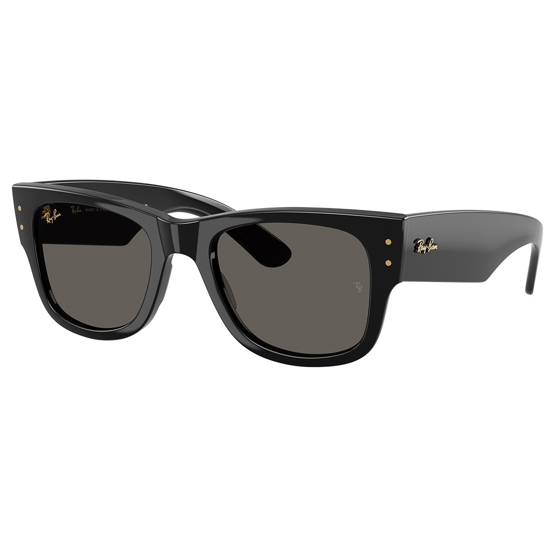 Ray-Ban x A$AP Rocky Mega Wayfarer Sunglasses (black / polished black)