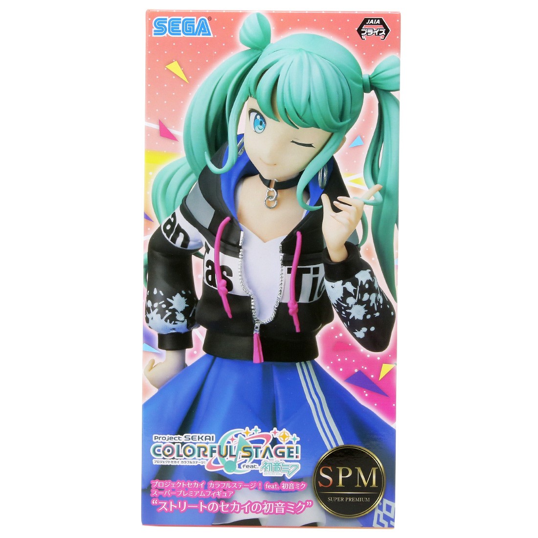Sega Hatsune Miku Colorful Stage SPM Street Sekai Miku Figure (blue)