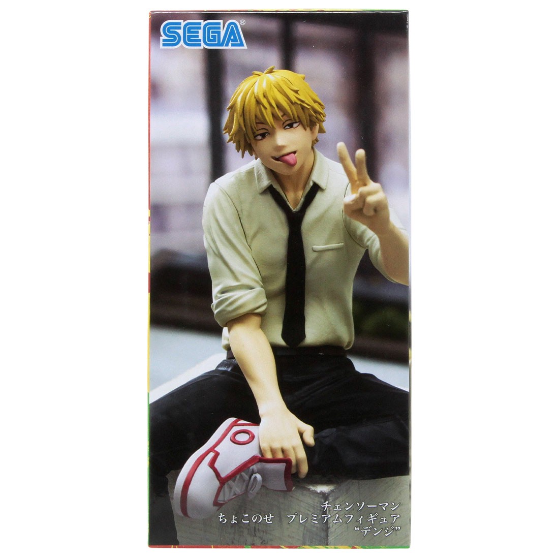 Sega Chainsaw Man Denji PM Perching Figure (white)