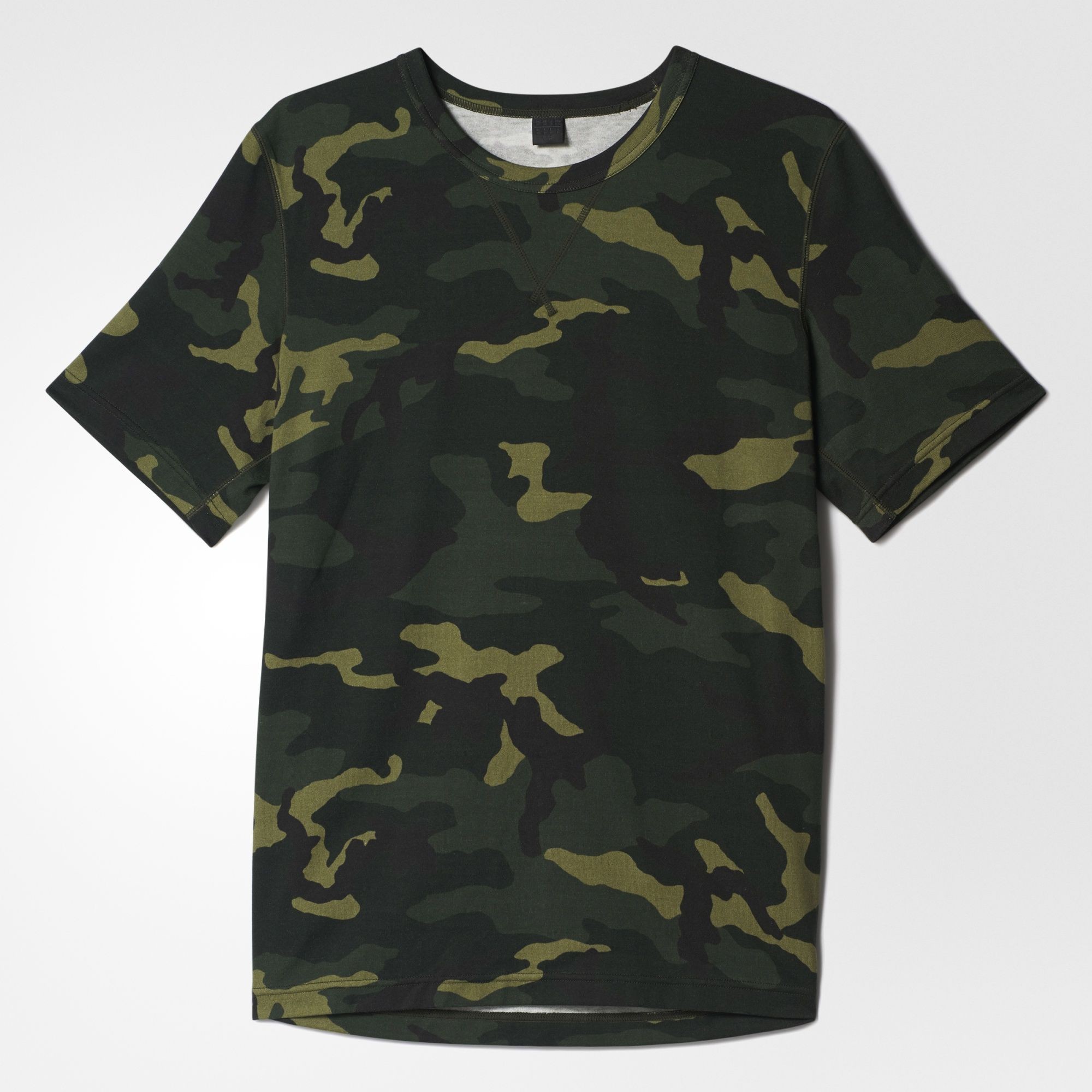 Adidas Consortium Day One Men Camo Tee (green / parka green)