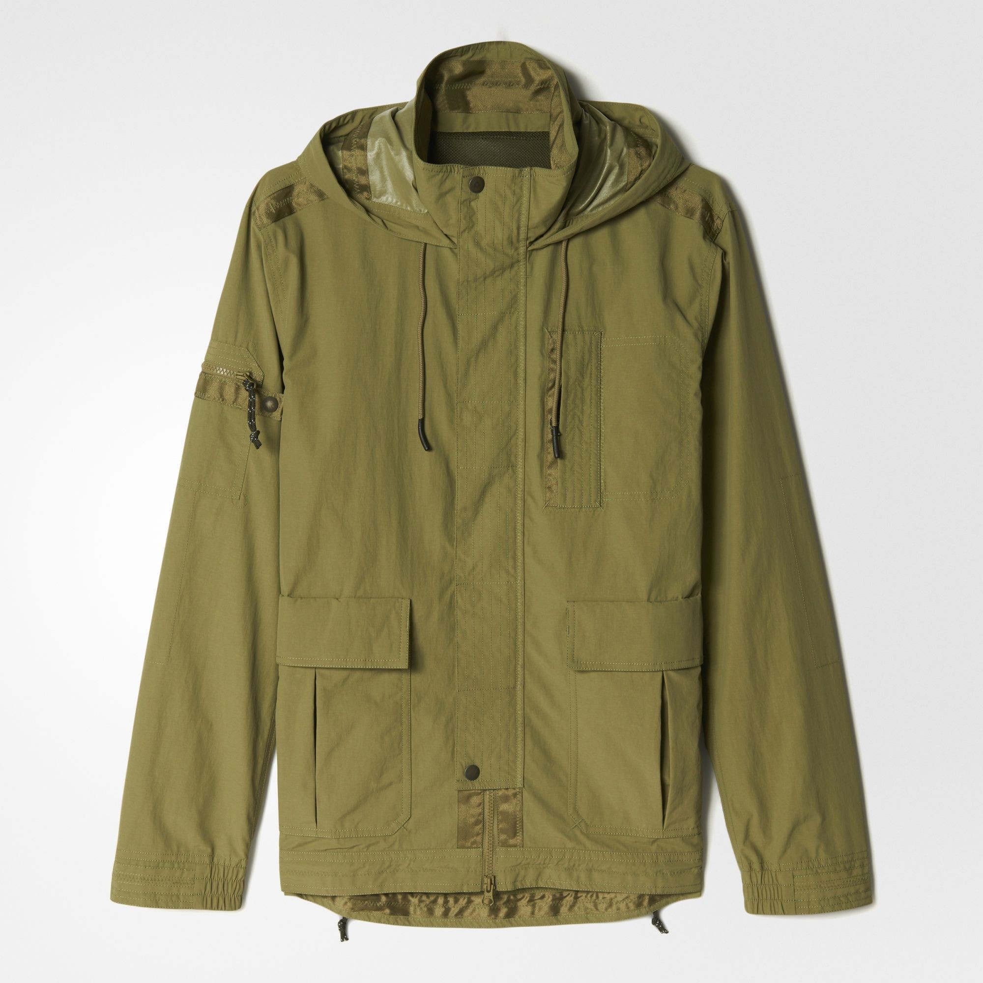 Adidas Consortium Day One Men Utility Jacket (green / parka green)