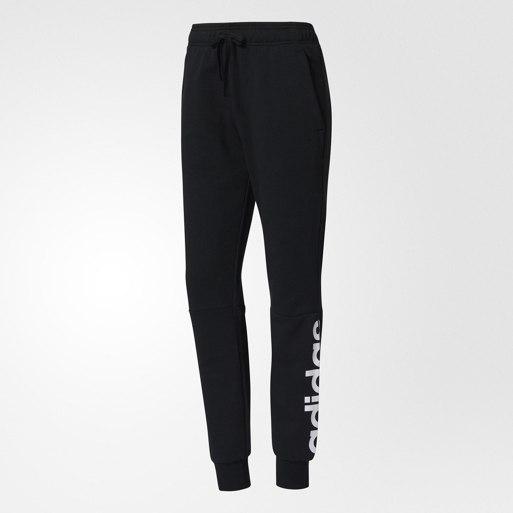 Adidas Women Essentials Linear Pants (black / white)