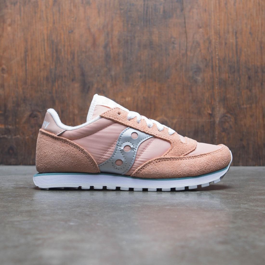Saucony Women Jazz Lowpro (pink / peach / blue / silver)