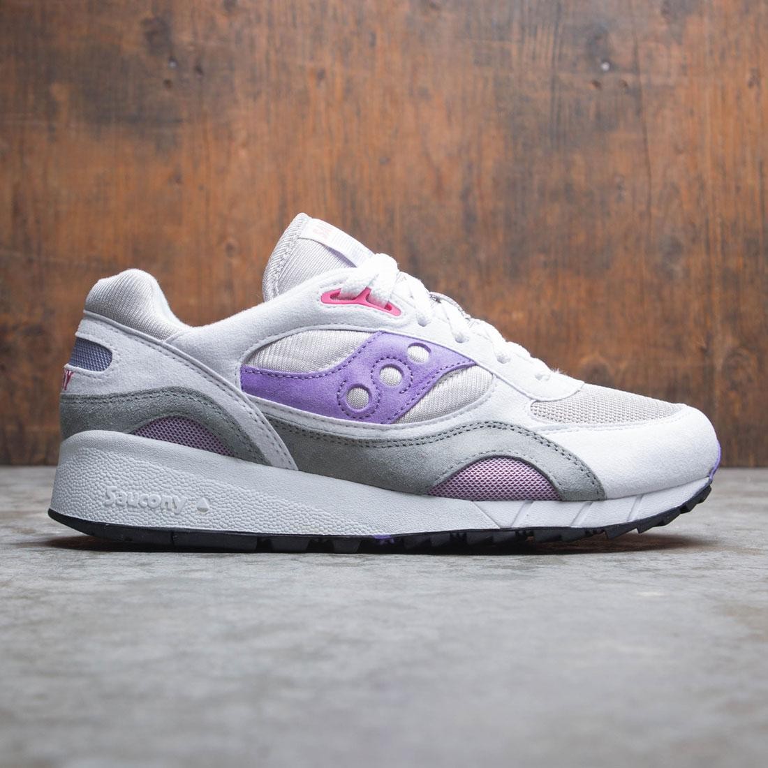 Saucony Men Shadow 6000 (white / gray / purple)