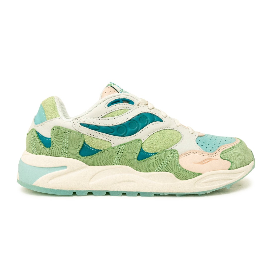 Saucony Men Grid Shadow 2 (green / tan)