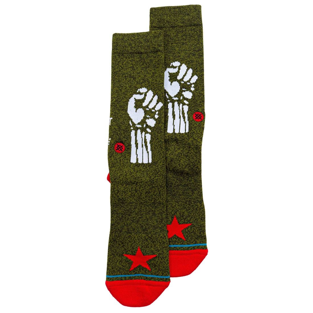 Stance x Rage Against The Machine Men Renegade Socks (green)