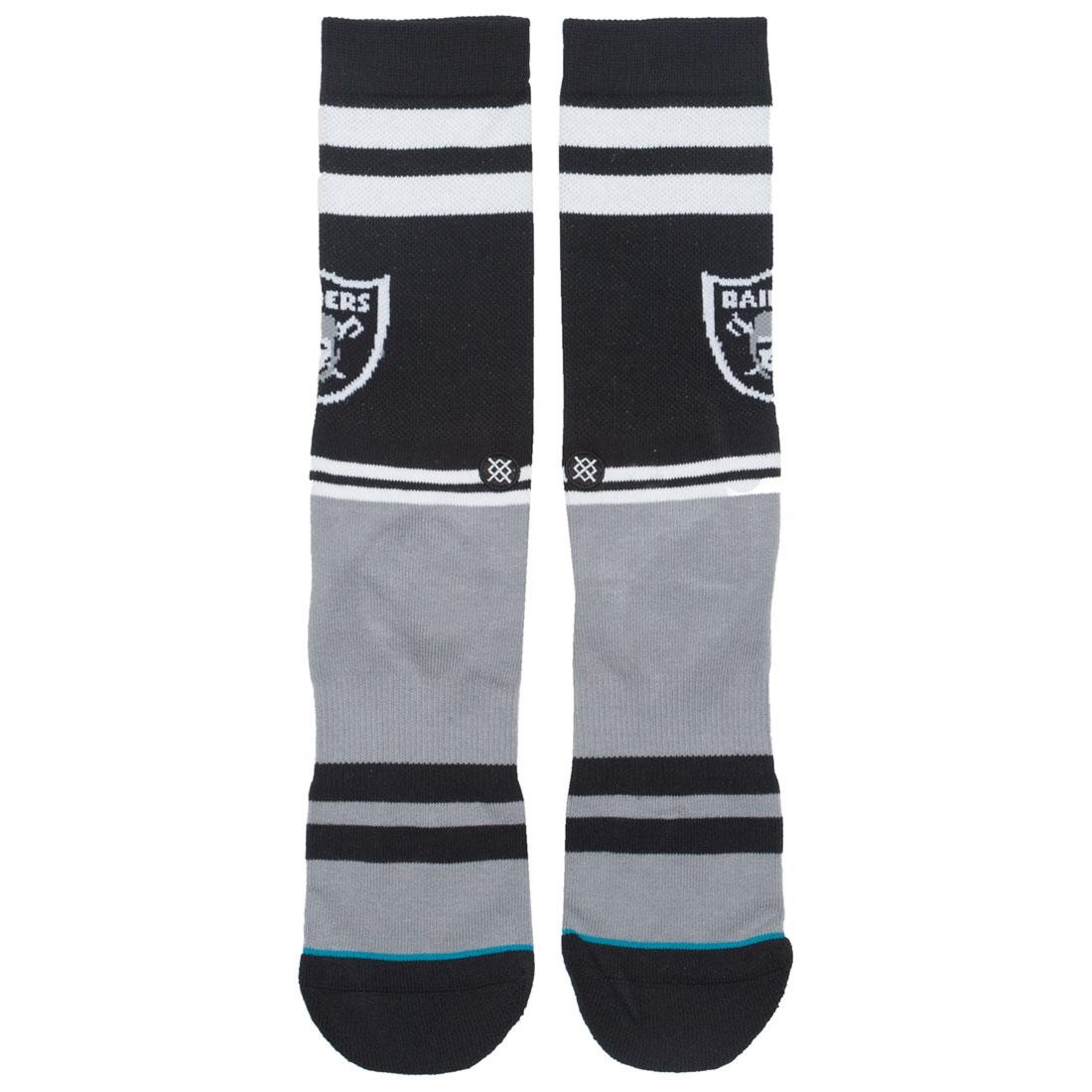 Stance x NFL Men Oakland Raiders Sideline Socks (black)
