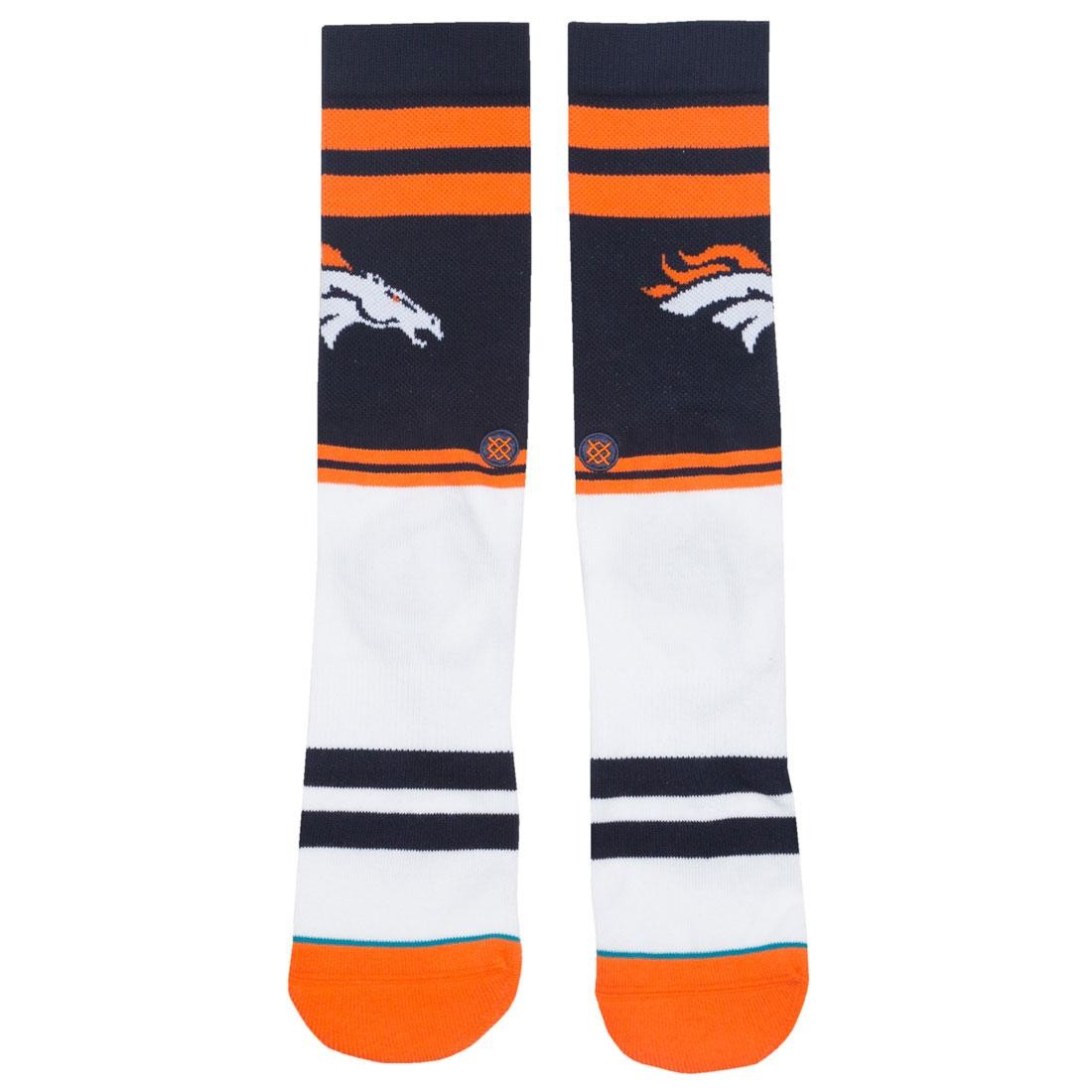 Stance x NFL Men Denver Bronco Sideline Socks (navy)