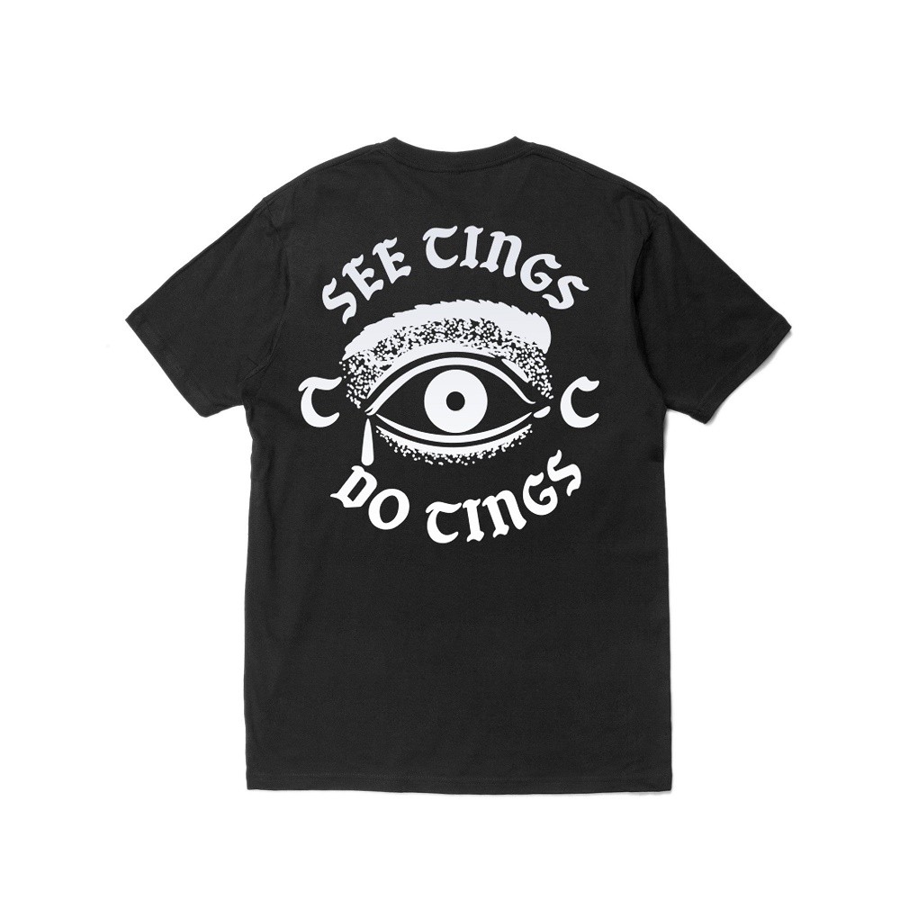 Team Cozy Men See Tings Tee (black)
