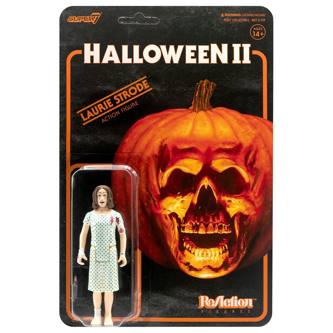 Super7 Halloween II Laurie Strode Reaction Figure (black)