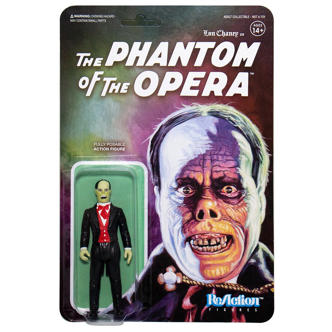 Super7 Universal Monsters Phantom of the Opera Reaction Figure (black)