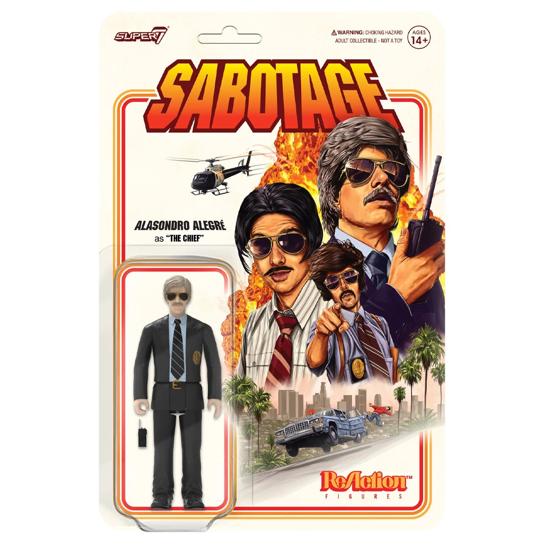 Super7 x Beastie Boys Reaction Figures Wave 1 - Sabotage Alasondro (multi)