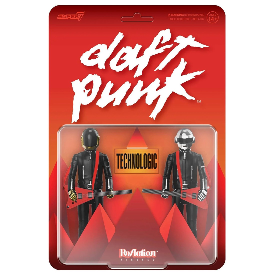 Super7 Daft?Punk Wave 1 - Human After All ReAction Figure (black / red)