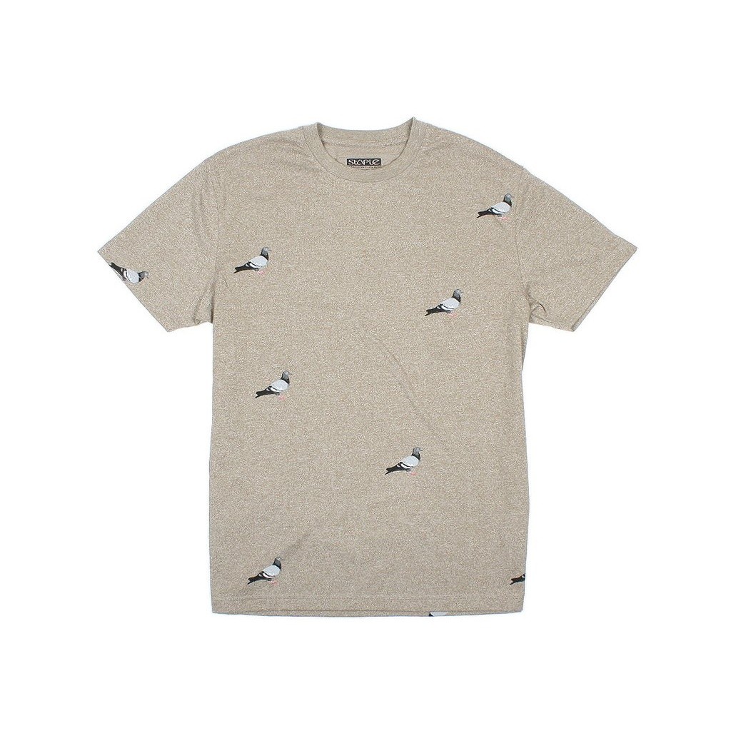 Staple Men All Over Pigeon Tee (gray / heather)
