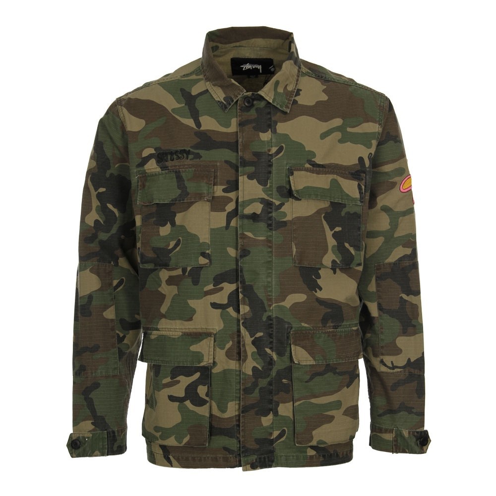 Stussy Men Letts BDU Jacket (camo)