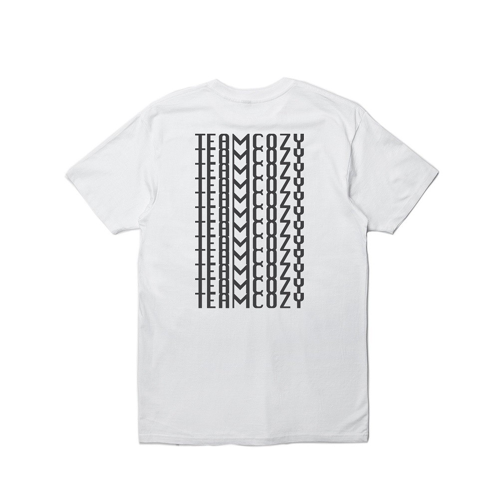 Team Cozy Men TC Repeat Tee (white)