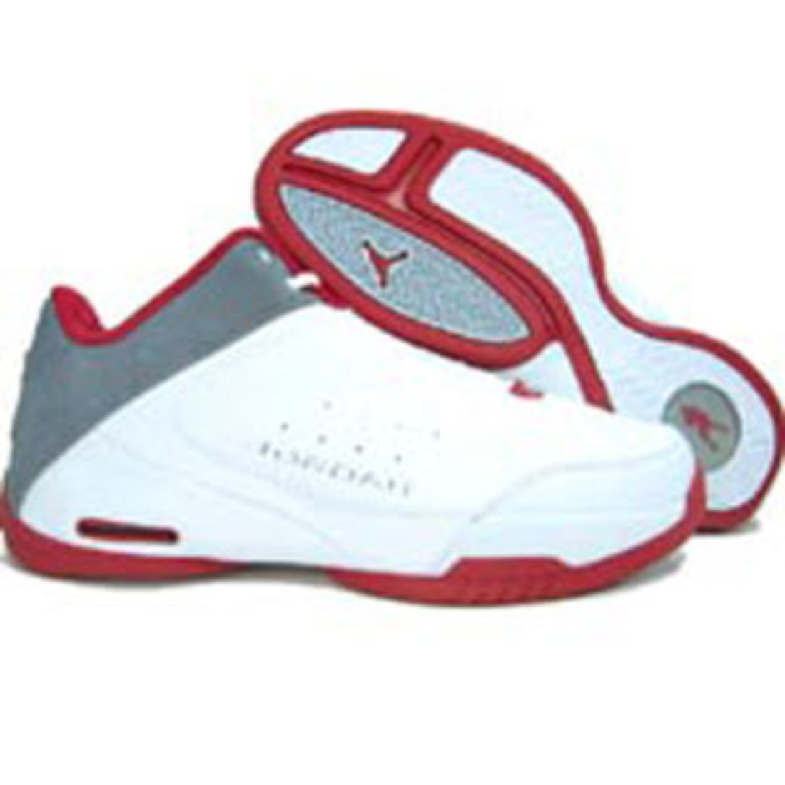 Nike Jordan Men Team Strong Low (white / silver / red / graphite)