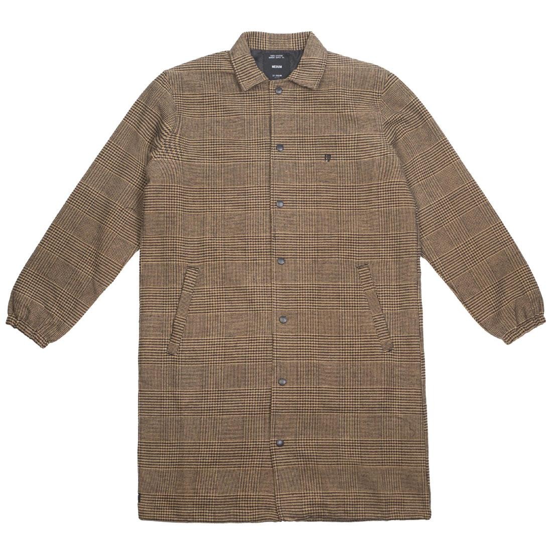 10 Deep Men Streeters Coaches Jacket (brown / tan)