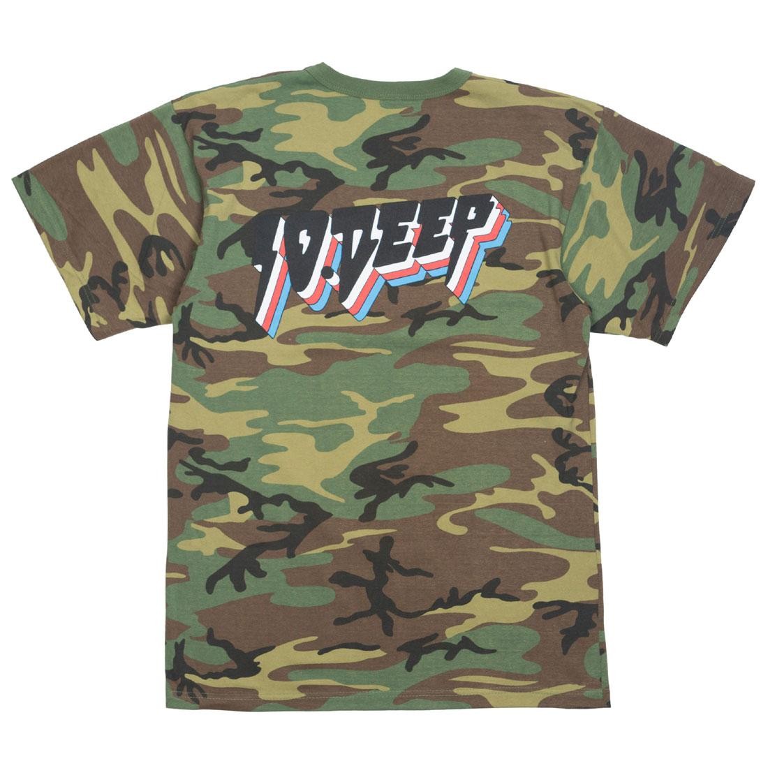 10 Deep Men All The Lights Tee (camo / woodland camo)