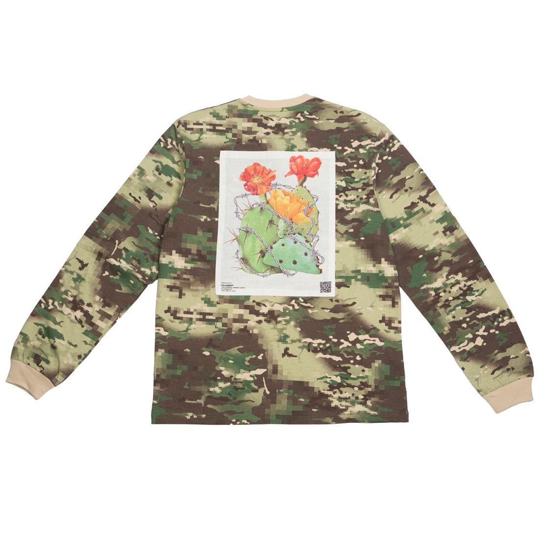 10 Deep Men Keep Back Long Sleeve Tee (camo / digi camo)