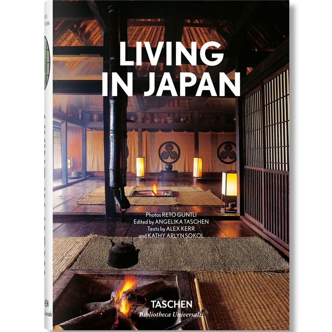 Living In Japan By Reto Guntli Hardcover Book (black / hardcover)