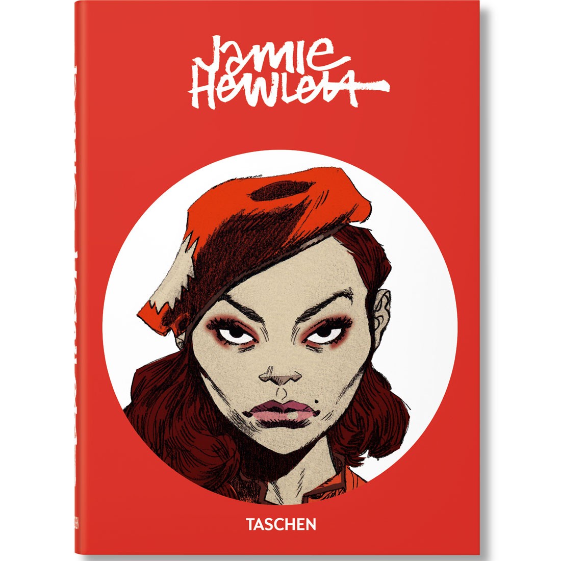 Jamie Hewlett By Julius Wiedemann 40th Anniversary Hardcover Book (red / hardcover)