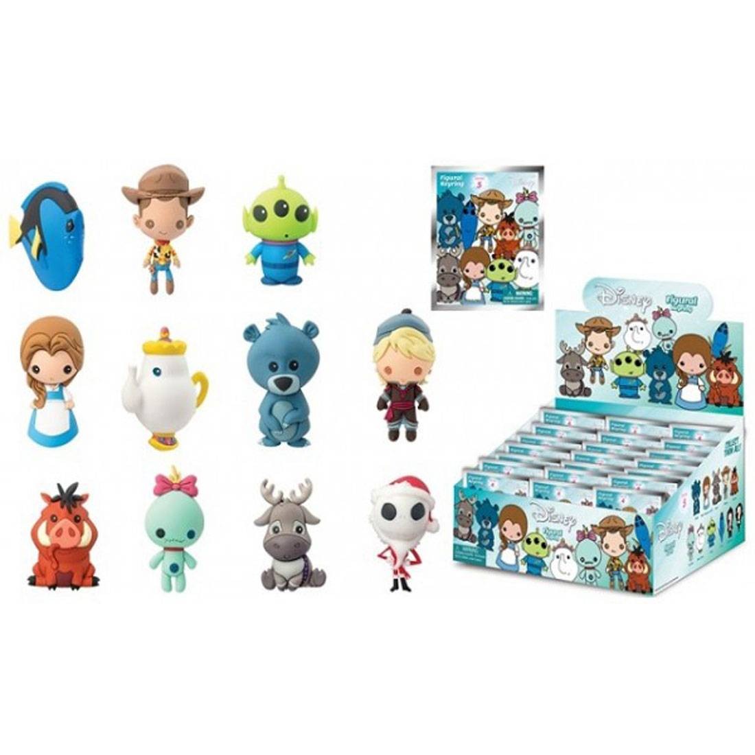 Monogram Disney 3D Foam Key Ring Series 5 - 1 Blind Box