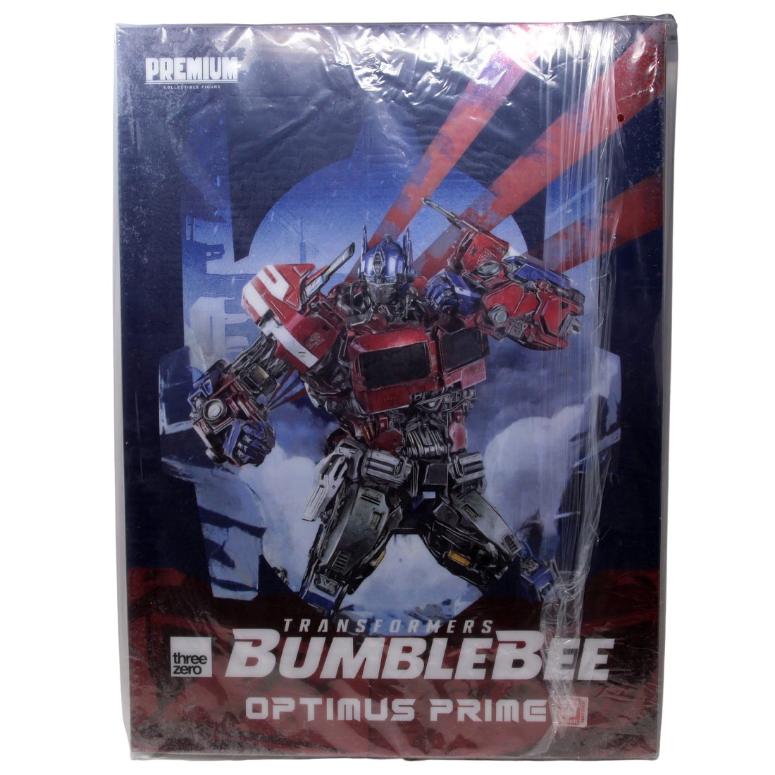 Threezero Transformers Bumblebee Optimus Prime Premium Scale Figure (red)