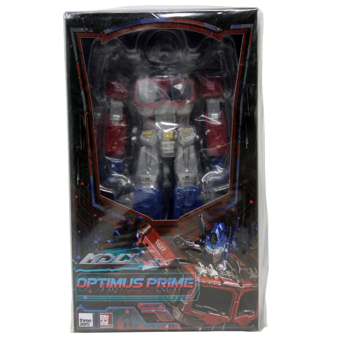 Threezero Transformers MDLX Optimus Prime Small Scale Articulated Figure (red)