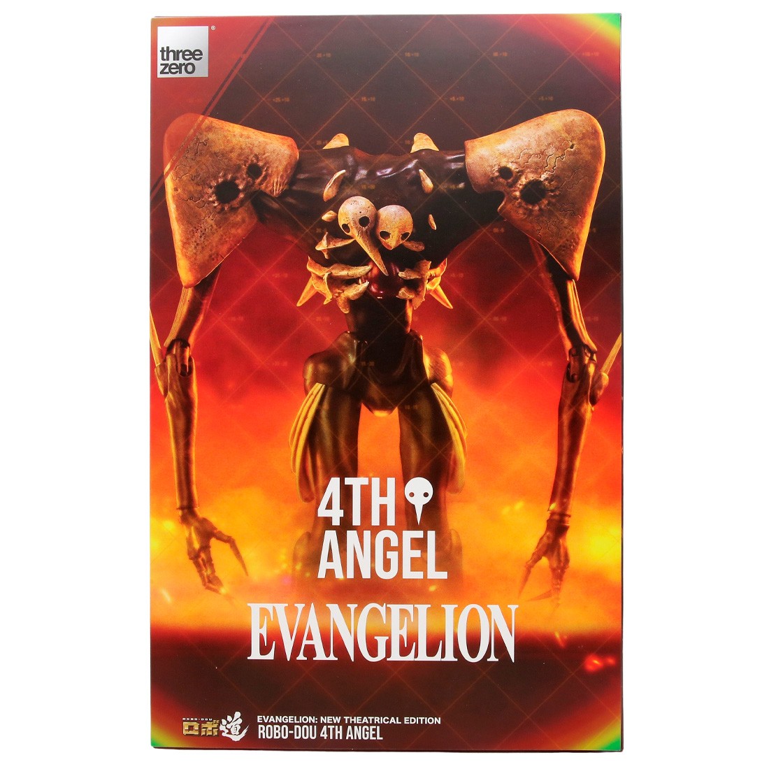 Threezero Evangelion New Theatrical Edition ROBO-DOU 4th Angel Figure (black)