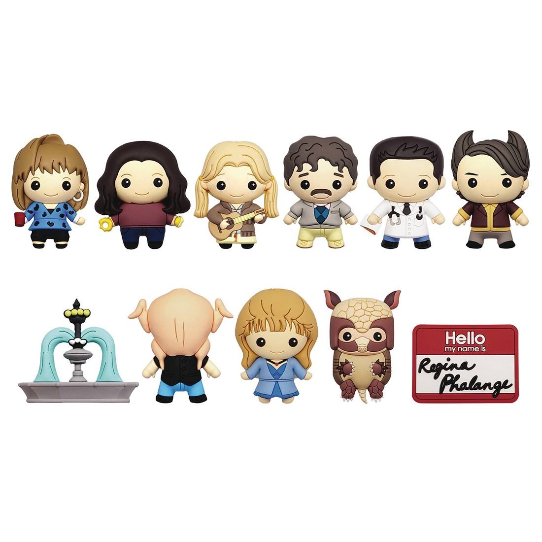 Monogram Warner Brothers Friends Series 2 3D Foam Key Rings - 1 Blind Box