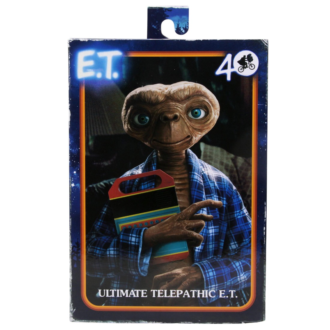 NECA E.T. 40th Anniversary Ultimate Telepathic E.T. 7 Inch Figure (blue)