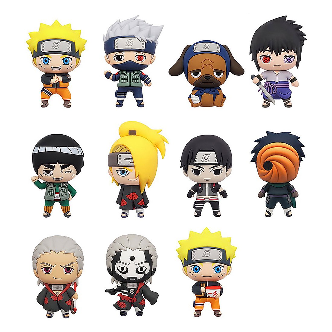 Monogram Naruto Shippuden Series 3 Figural Bag Clip - 1 Blind Box
