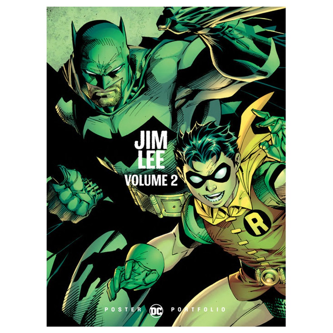 Jim Lee Volume 2 Poster Portfolio Poster Book (green)