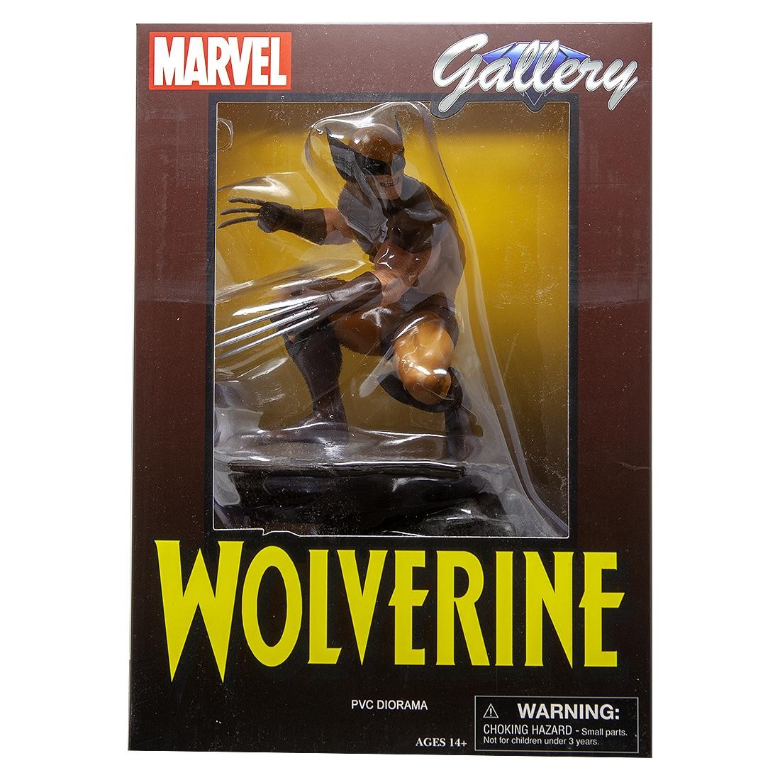 Diamond Select Toys Marvel Gallery X-Men Wolverine Comic PVC Statue (yellow)