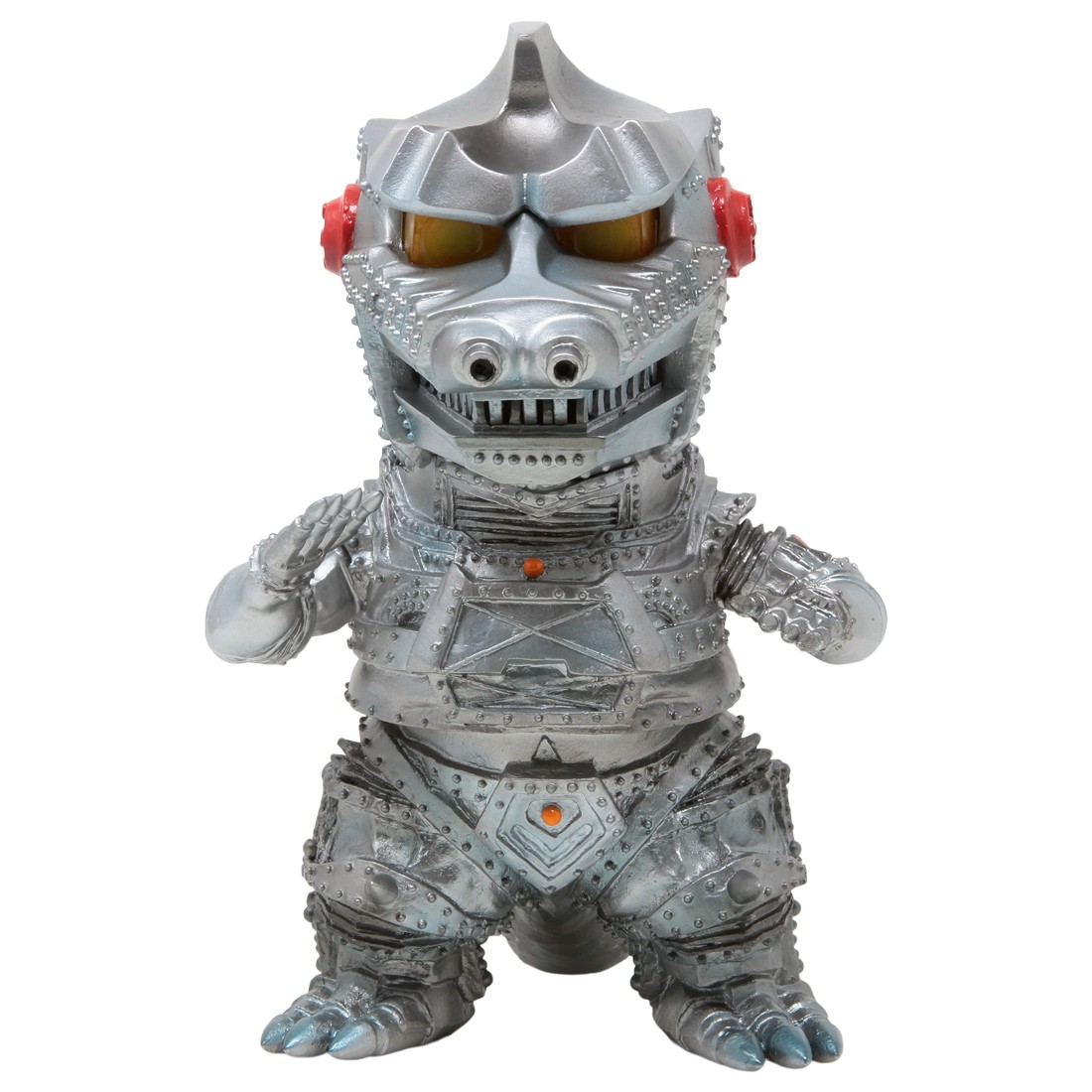 X-Plus Godzilla Vs Mechagodzilla 1974 Mechagodzilla Defo Real Soft Vinyl Statue (silver)
