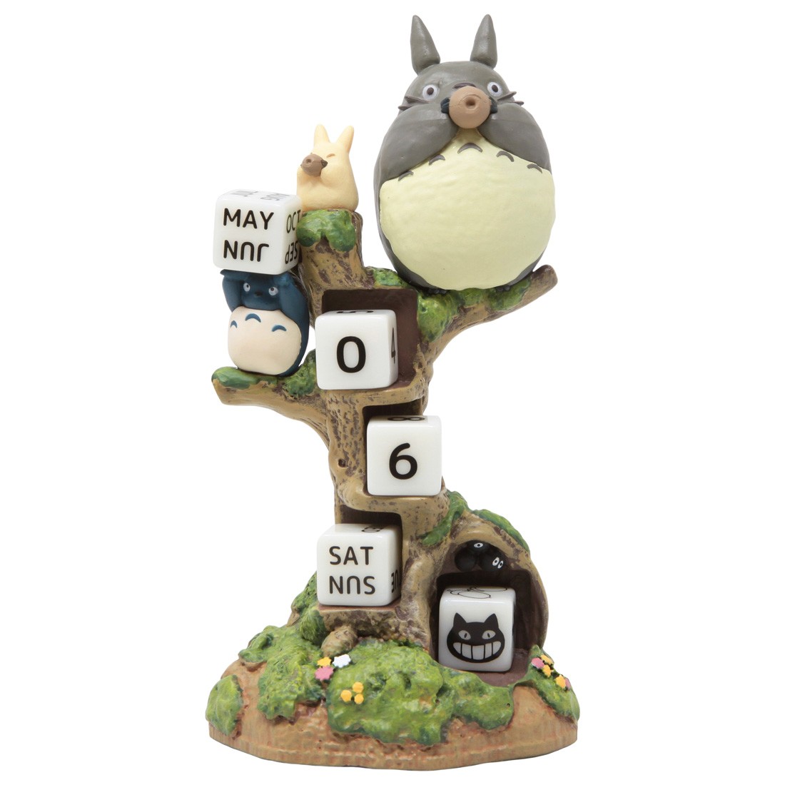 Studio Ghibli Benelic My Neighbor Totoro Ocarina Concert Perpetual Calendar (brown)