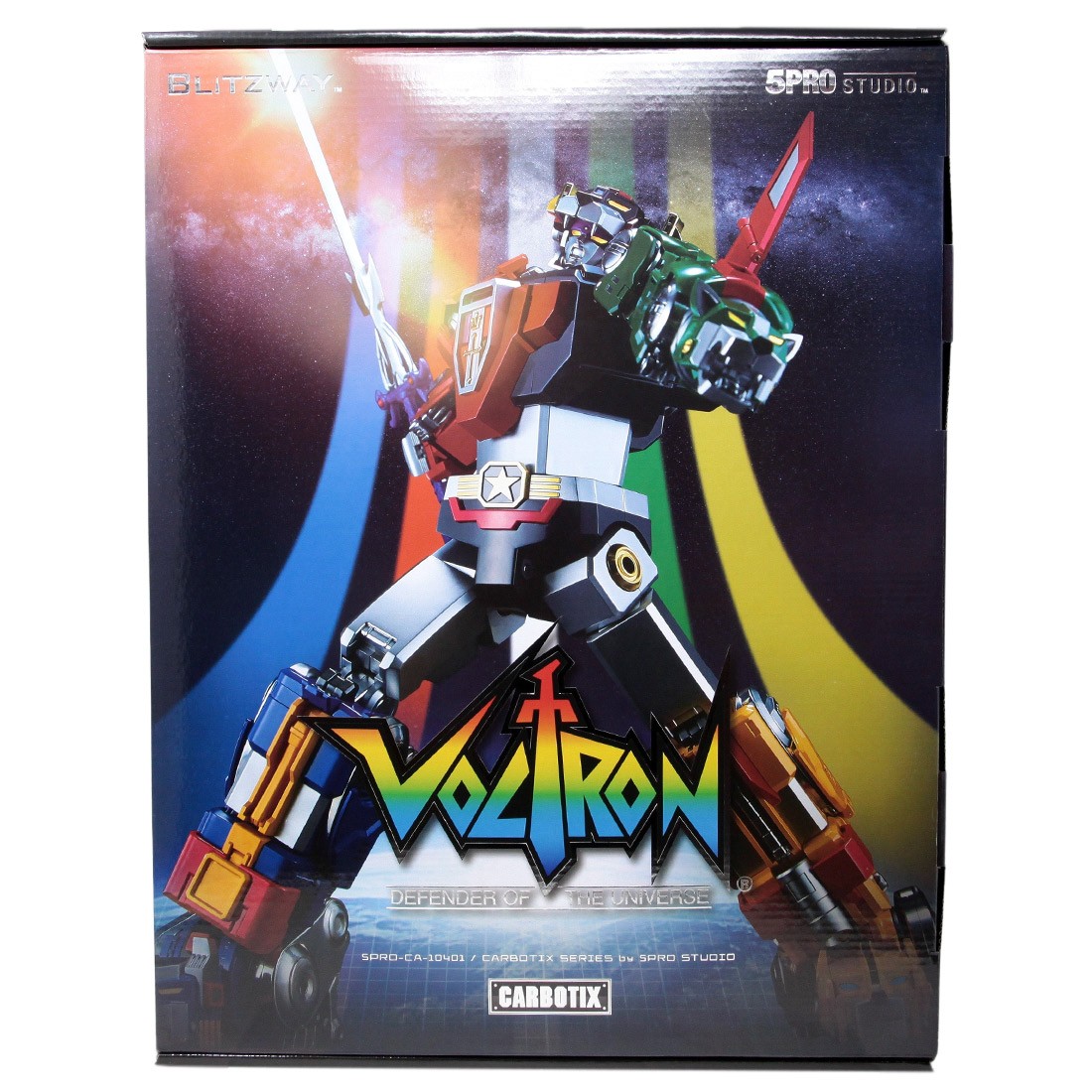 Blitzway 5Pro Studio Voltron Defender of the Universe Carbotix Series Voltron Figure (red)